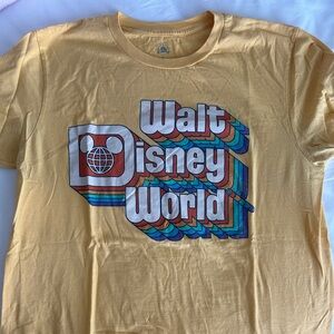 Walt Disney World Yellow Short Sleeve Tee